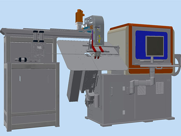 2D welding and bending forming in one